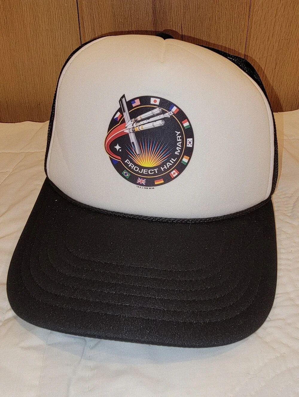 Project Hail Mary Trucker Hat Classic Foam w/ Mesh Cap Dad